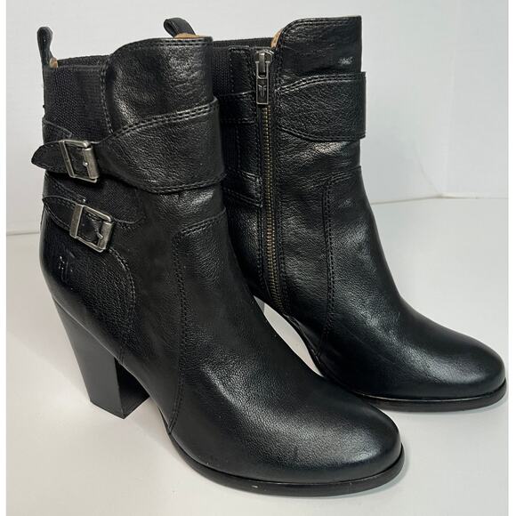 Frye Patty Gore Ankle Boot with Straps Size 9 - Picture 1 of 7